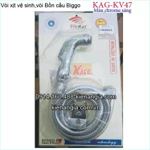 Vòi xịt vẹ sinh cao cấp KAG-KV47
