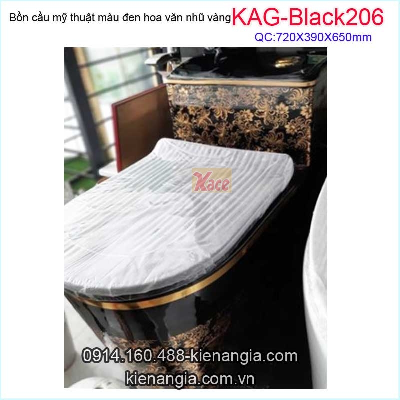 KAG-Black206-Bon-cau-1-khoi-my-thuat-mau-den-hoa-van-nhu-vang-KAG-Black206-1