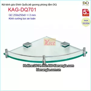 Kệ kiếng góc phòng tắm Đình quốc DQ KAG-DQ701