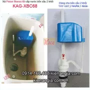 Xả Piston Blanca tốt cấp nước bồn cầu 2 khối gạt,nhấn KAG-XBC68