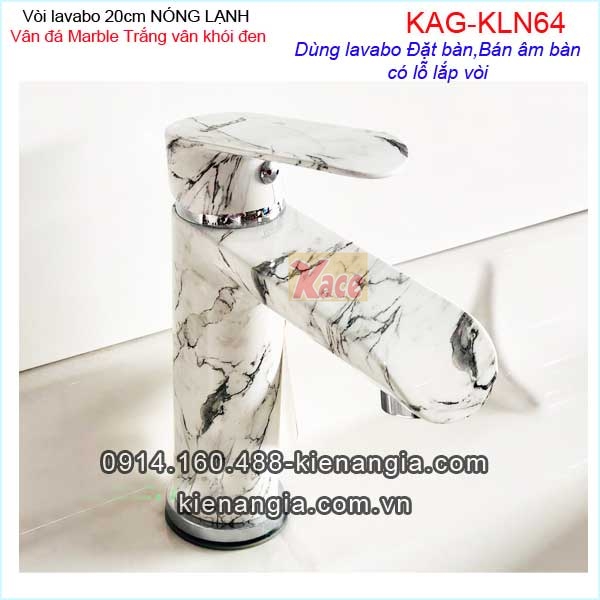 KAG-KLN64-Voi-lavabo-20cm-dat-ban-van-da-MarbleTrang-van-khoi-den-KAG-KLN64-2