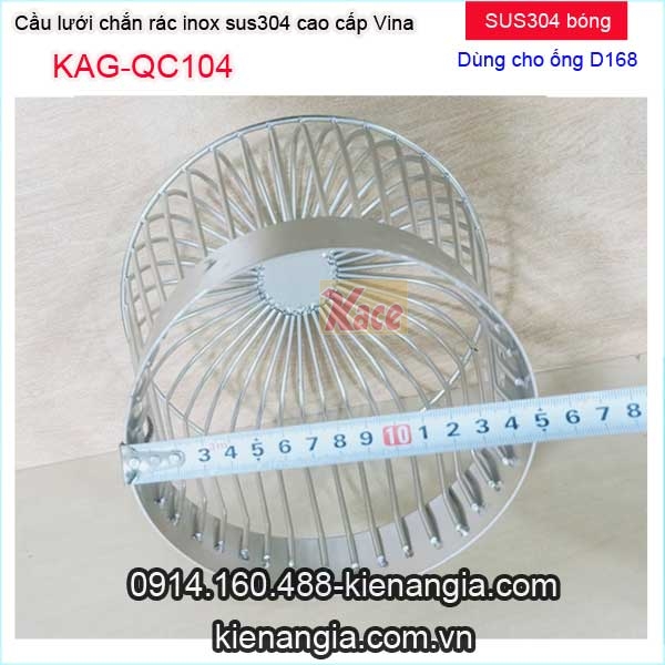 KAG-QC104-Cau-chan-rac-Inox-sus304-bong-cao-cap-Vina-D168-KAG-QC104-tskt