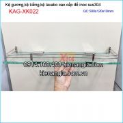 Kệ kính phòng tắm Inox 304 KAG-XK022