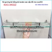Kệ kính phòng tắm Inox 304 KAG-XK022
