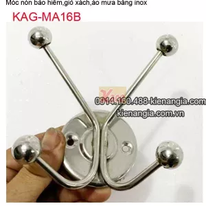 Móc áo mưa,nón bảo hiểm inox KAG-MA16B