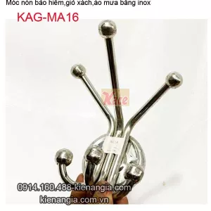 Móc nón,áo khoác,bảo hiểm,giỏ xách inox KAG-MA16