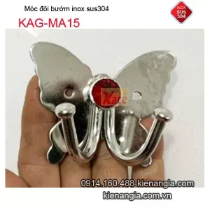 Móc đôi inox cánh bướm đẹp KAG-ma15