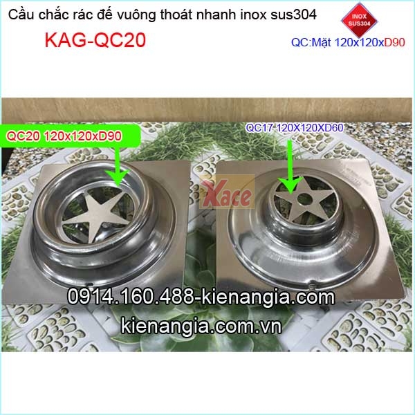 KAG-QC20-Cau-chan-rac-de-vuong-inox304-bong-120x120xD90-KAG-QC20-21