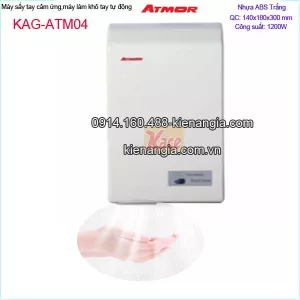 Máy sấy tay cảm ứng tự động ATMOR KAG-ATM04
