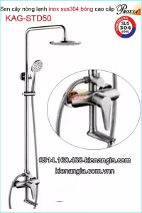 Sen cây ,sen tắm đứng inox sus304 bóng Proxia KAG-STD50