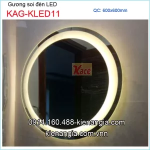 Gương soi đèn Led tròn KAG-KLED11