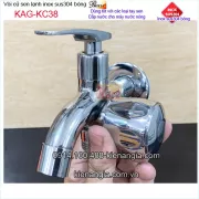 Vòi sen lạnh inox sus304 bóng KAG-KC38