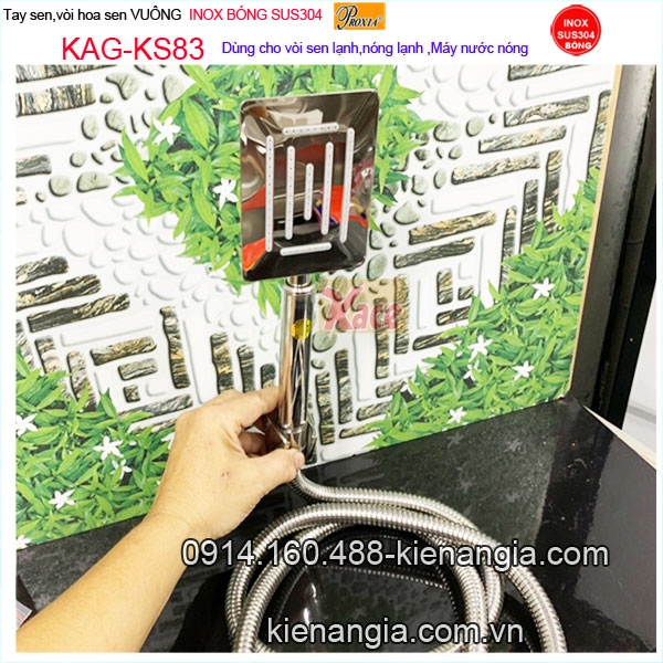 KAG-KS83-Tay-sen-inox-sus304-bong-vuong-Proxia-KAG-KS83-3
