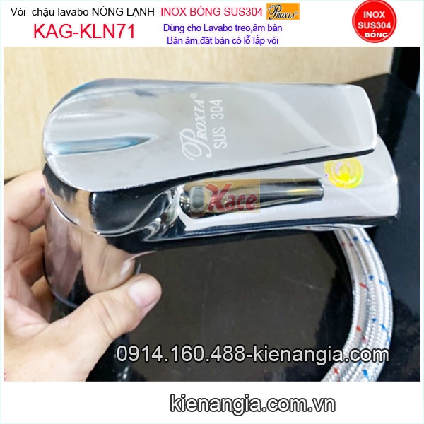 KAG-KLN71-Voi-inox-bong-sus304-chau-Lavabo-âm-ban-nong-lanh-Proxia-KAG-KLN71-4