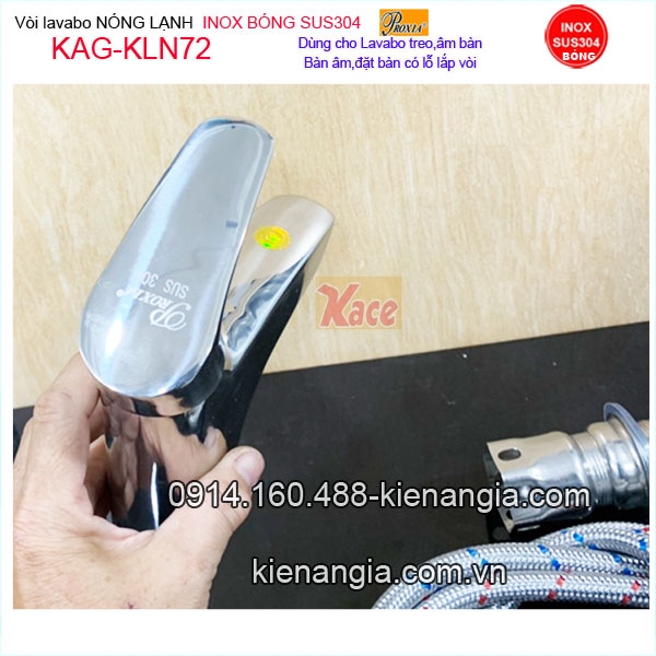 KAG-KLN72-Voi-chau-Lavabo-inox-bong-sus304-nong-lanh-Proxia-KAG-KLN72-2