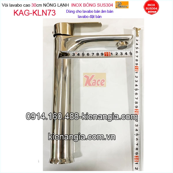 KAG-KLN73-Voi-chau-Lavabo-nha-pho-inox-bong-sus304-nong-lanh-Proxia-KAG-KLN73-tskt