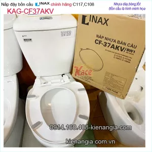 Nắp bồn cầu chính hãng INAX C117-C108 KAG-CF37AKV