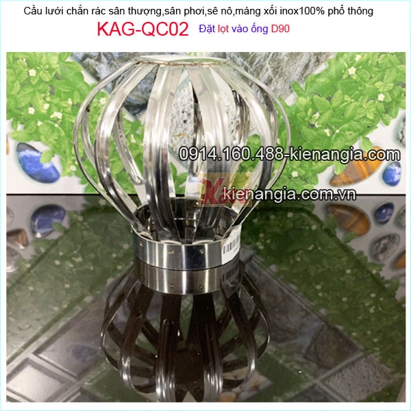 KAG-QC02-cau-luoi-chan-rac-san-thuong-san-phoi-inox-ong-D90-KAG-QC02-25