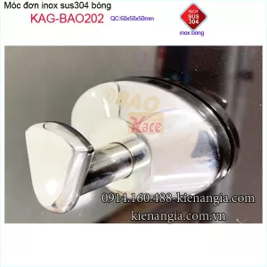 Móc đơn Inox Bảo KAG-BAO202