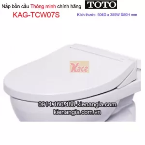 Nắp rửa bồn cầu thông minh TOTO KAG-TCW07S