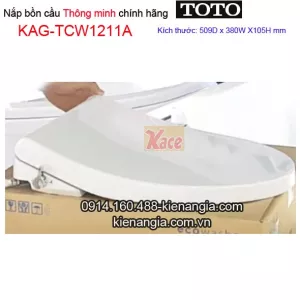 Nắp RỬA bồn cầu thông minh TOTO KAG-TCW1211A