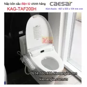Nắp điện tử bồn cầu chính hãng Caesar KAG-TAF200H