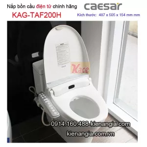 Nắp điện tử bồn cầu chính hãng Caesar KAG-TAF200H