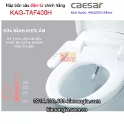 Nắp điện tử bồn cầu chính hãng Caesar  KAG-TAF400H
