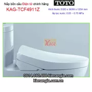 Nắp điện tử thông minh chính hãng bồn cầu Toto KAG-TCF4911Z