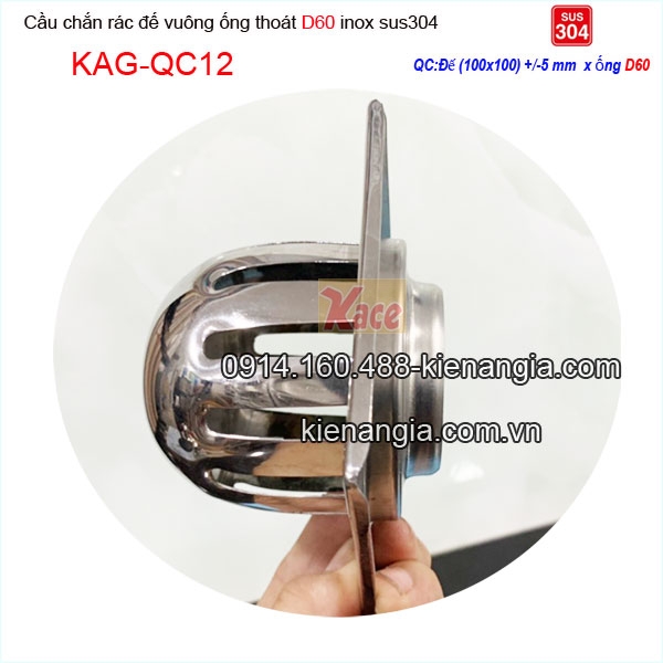 KAG-QC12-qua-Cau-chan-rac-ong-60-de-vuong-inox-304-100x100xD60-KAG-QC12-26