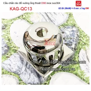 Quả cầu chắn rác sus304 đế vuông O90 KAG-QC13