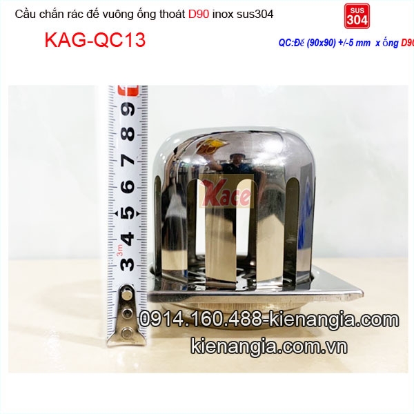 KAG-QC13-Cau-chan-la-cay-ong-90-de-vuong-inox-304-90x90xD90-KAG-QC13-lap-dat