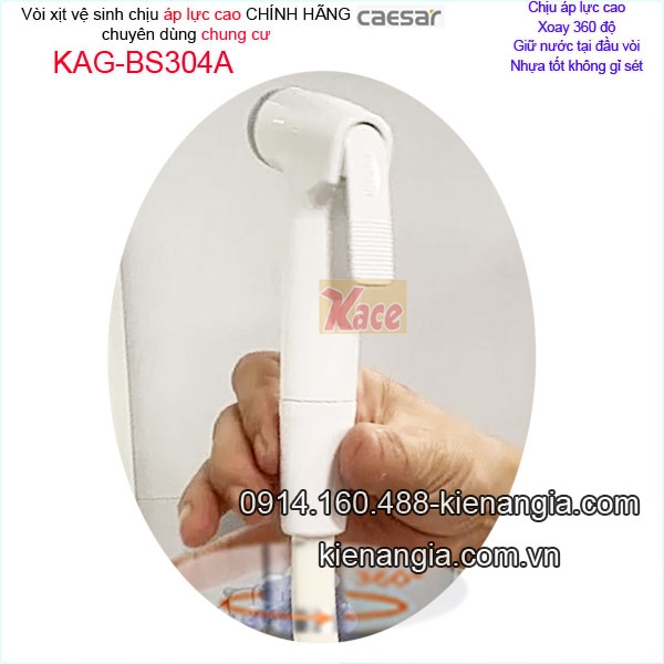 KAG-BS304A-Voi-chinh-hang-xit-Caesar-chiu-ap-xoay-360-chung-cu-KAG-BS304A-1