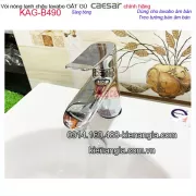 Vòi lavabo nóng lạnh chính hãng CAESAR  KAG-B490
