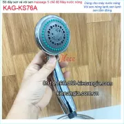 Tay sen máy nước nóng 5 chế độ massage KAG-KS76A