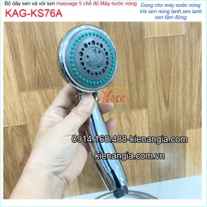 Tay sen máy nước nóng 5 chế độ massage KAG-KS76A