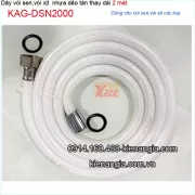 Dây vòi sen,vòi xịt vệ sinh bằng nhựa tán thai dài 2 mét KAG-DSN2000
