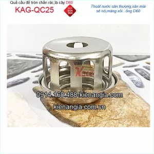 Quả cầu chắn rác đế tròn D60 KAG-QC25