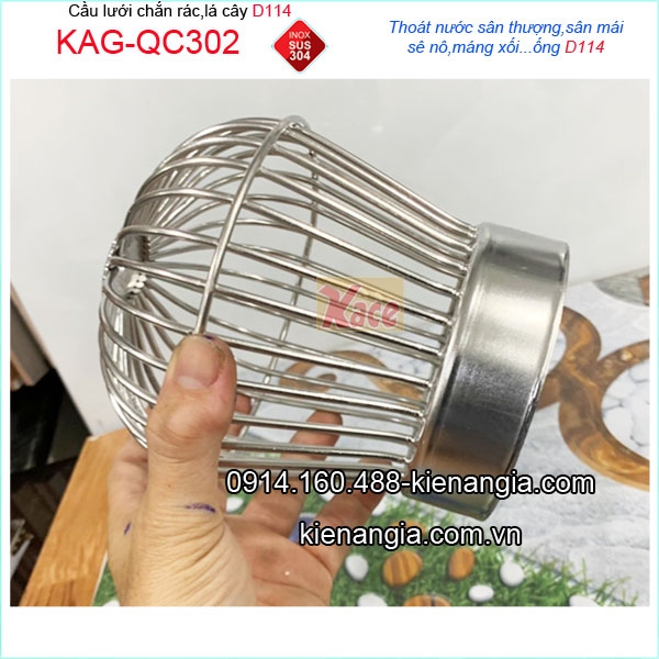 KAG-QC302-Cau-luoi-inox-sus304-bong-chan-rac-san-thuong-D114-KAG-QC302-30