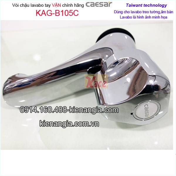 KAG-B105C-Voi-chau-lavabo-tay-VAN-Caesar-chinh-hang-KAG-B105C-7