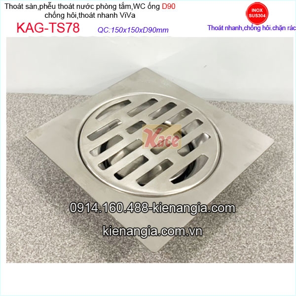 KAG-TS78-Thu-nuoc-san-WC-ong-90-inox304-chong-hoi-Viva-15x15xD90-KAG-TS78-24