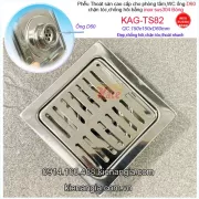 Hố ga WC thoát nhanh 150x150 D60 KAG-TS82