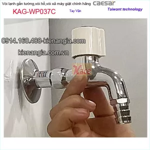 Vòi máy giặt,vòi xả xô tay vặn Caesar WP037C