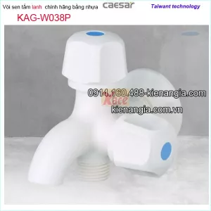 Vòi sen lạnh nhựa Caesar-KAG-W038P