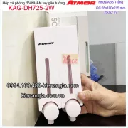 Hộp xà phòng nhấn đôi 250ml x 2 Atmor DH725-2W