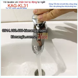 Vòi lavabo tự ngắt,vòi nhấn hơi KAG-KL31
