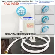 Vòi hoa sen 3 chế độ bằng nhựa KAG-KS59