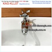 Vòi lavabo tay vặn chữ thập rẻ KAG-KLL07