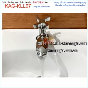 Vòi lavabo tay vặn chữ thập rẻ KAG-KLL07