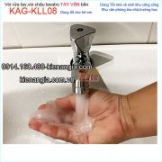 Vòi lavabo tay vặn tam giác đẹp KAG-KLL08
